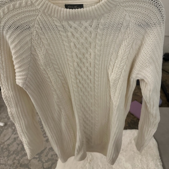 Eddie Bauer cable knit sweater - Picture 4 of 5